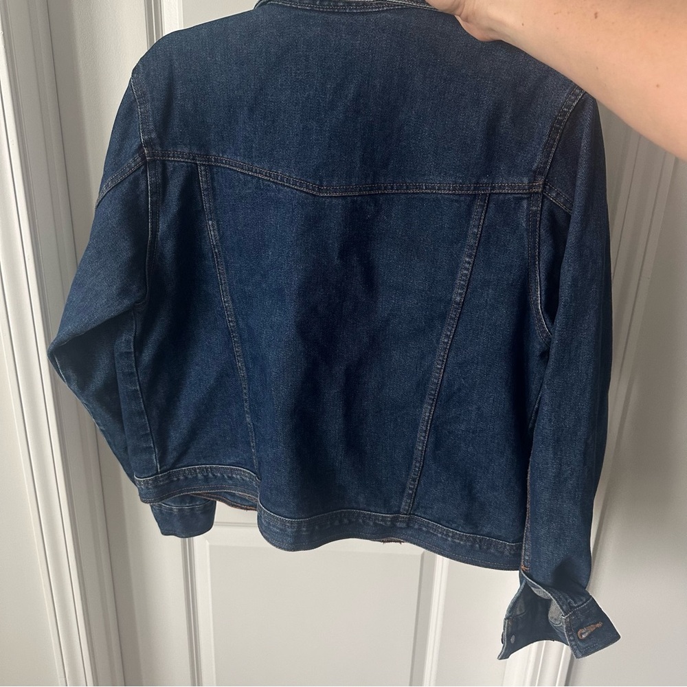Vintage Bill Blass Dark Denim Jacket - Picture 4 of 5